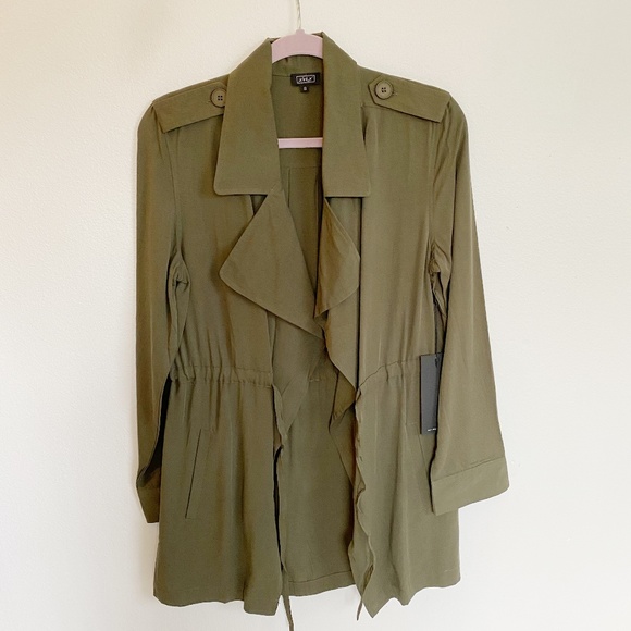 Lira Jackets & Blazers - Pacsun LIRA Army Duster Utility Jacket New Small